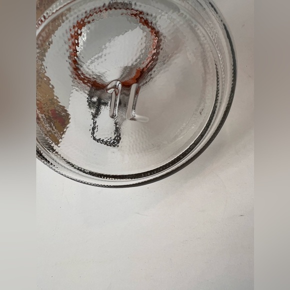 Vintage 1L Arc France Heartland Glass Canister with Hinged Lid w/gasket seal - Picture 8 of 11